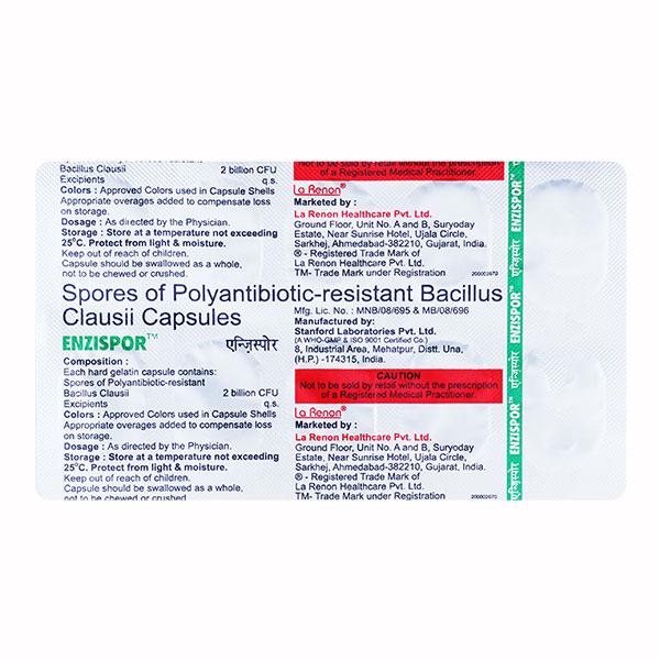 Enzispor Capsule 10'S