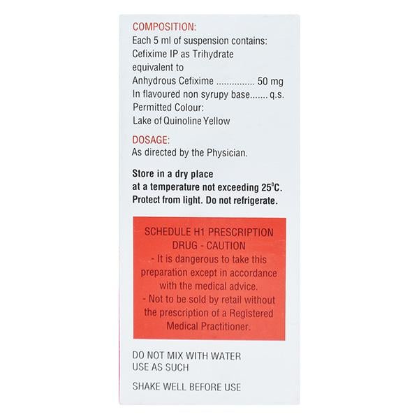 Zifi 50 Readymix Oral Suspension 50ml