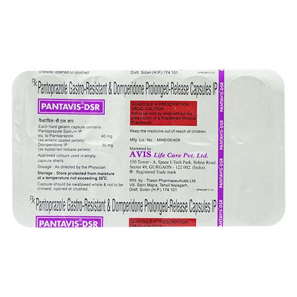 PANTAVIS DSR Capsule 10's