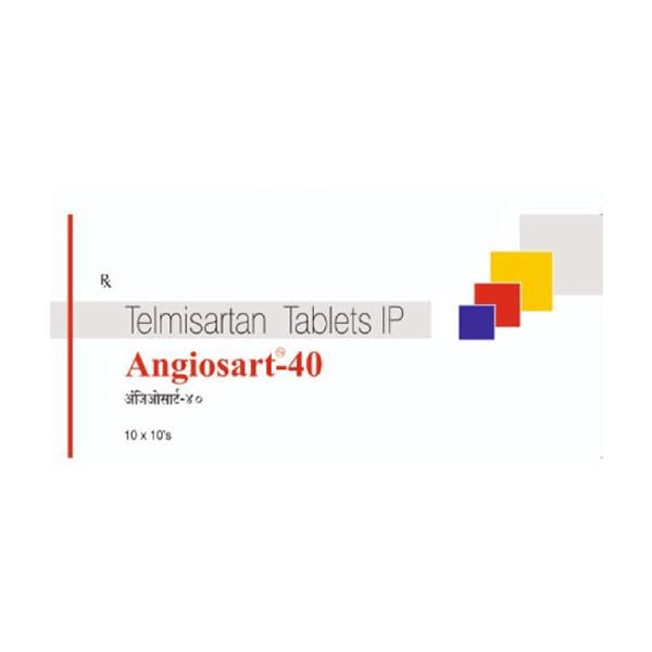 ANGIOSART 40mg Tablet 10's