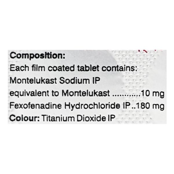 Spiromont F 180 Tablet 10'S