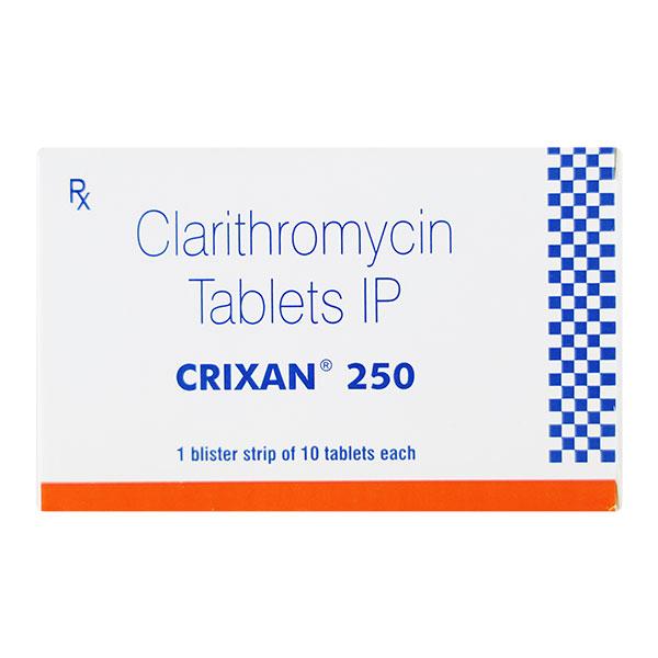 CRIXAN 250mg Tablet 10's
