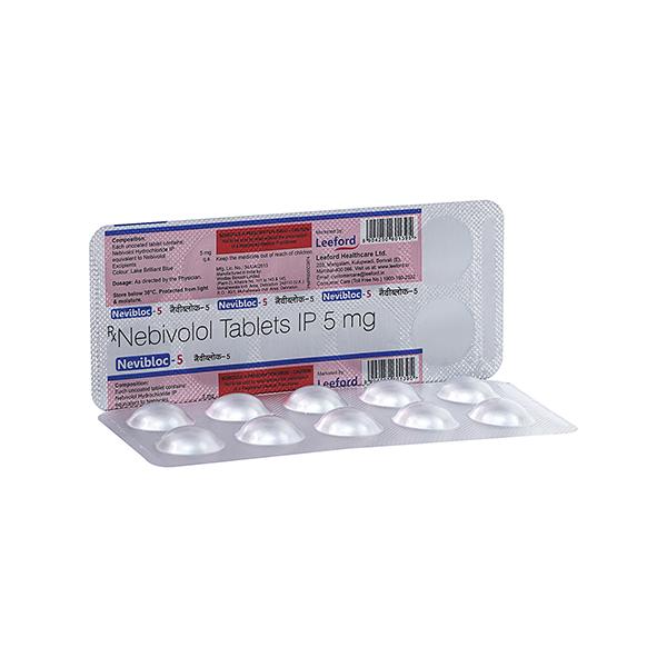 NEVIBLOC 5 Tablet 10's