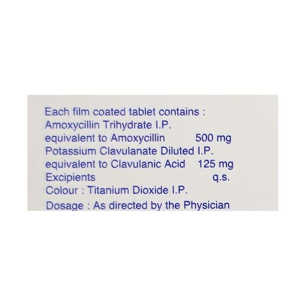 Ampoxin CV 625mg Tablet 10'S