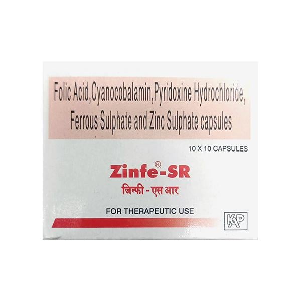 ZINFE SR (THERAPEUTIC) Capsule 10's