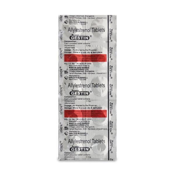 Gestin 5mg Tablet 10'S