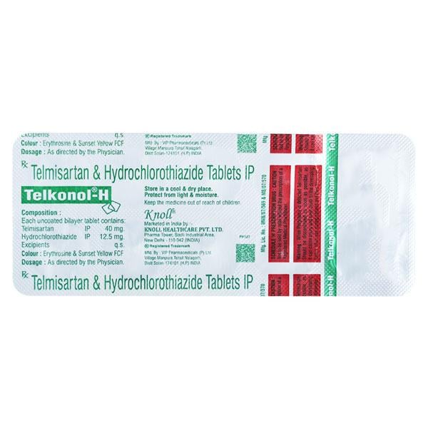 TELKONOL H 40mg Tablet 10's