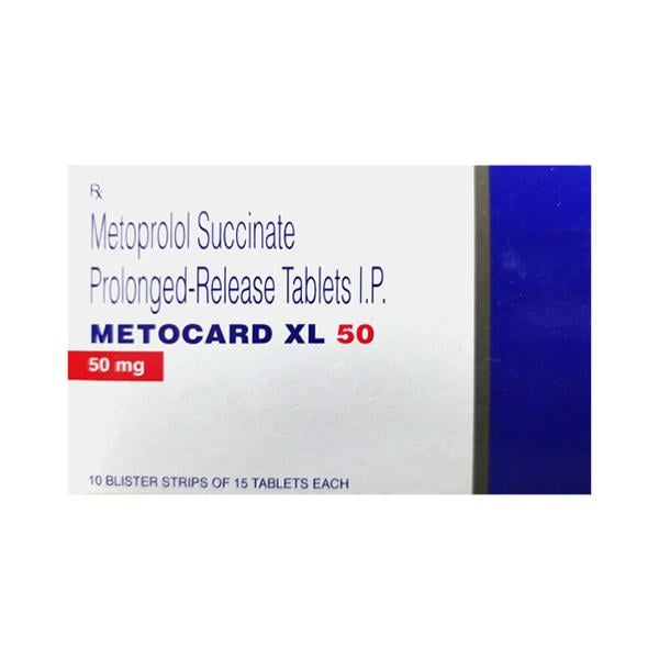 METOCARD XL 50 Tablet 15's