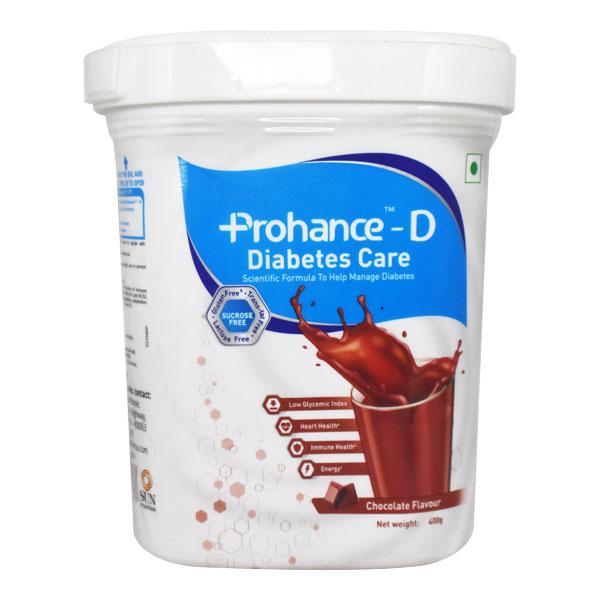 PROHANCE D DIABETES CARE SUCROSE FREE CHOCOLATE FLAVOUR Powder 400gm