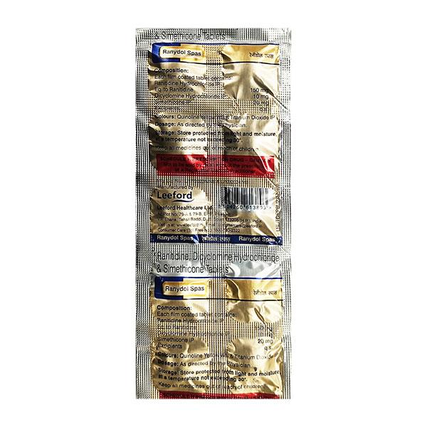 RANYDOL SPAS Tablet 10's