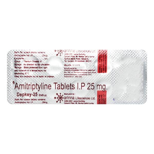 Depkey 25mg Tablet 10'S