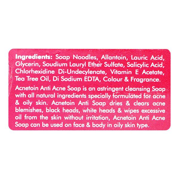 Acnetoin Soap 75gm