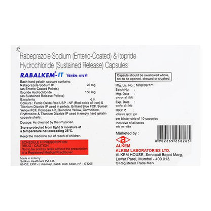 Rabalkem IT Capsule 10'S