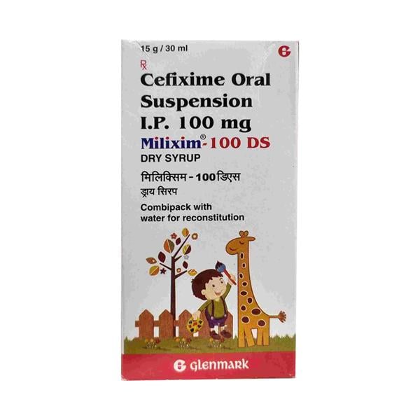 Milixim 100 DS Dry Syrup 30ml