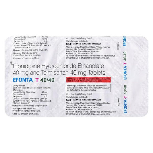 EFONTA T 40 Tablet 10's