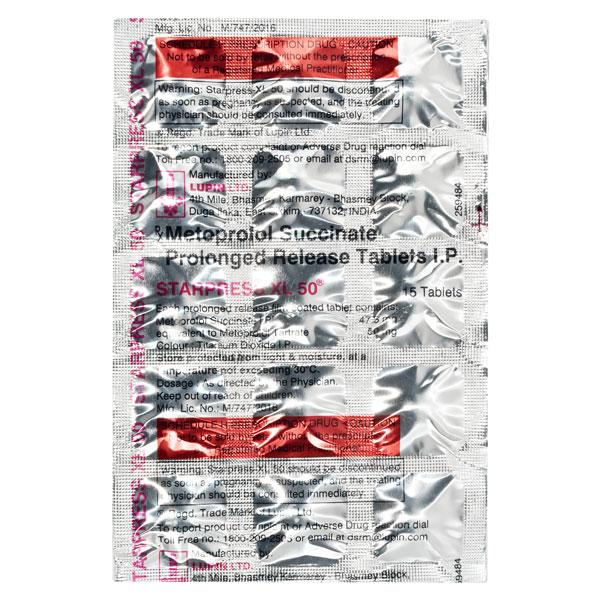Starpress XL 50mg Tablet 15'S