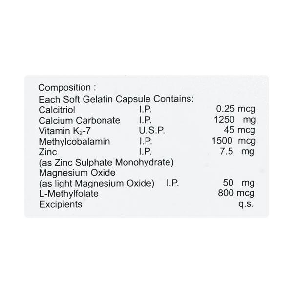 GEOMAX D3 STRONG Softgel Capsule 10's