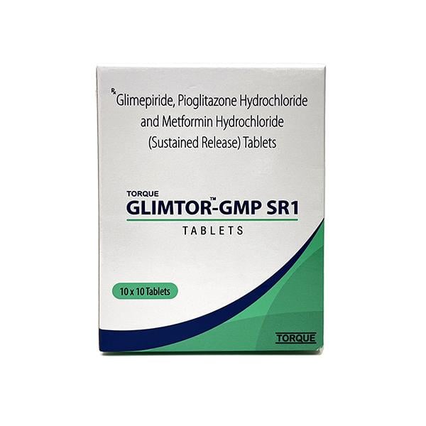GLIMTOR GMP SR 1 Tablet 10's