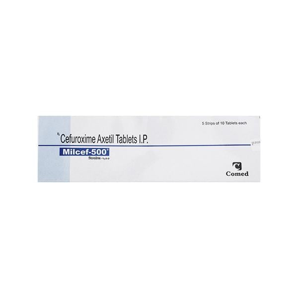 Milcef 500mg Tablet 10'S
