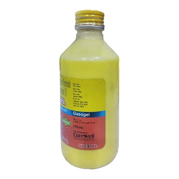 GASOGEL SUGAR FREE MANGO FLAVOUR Suspension 170ml