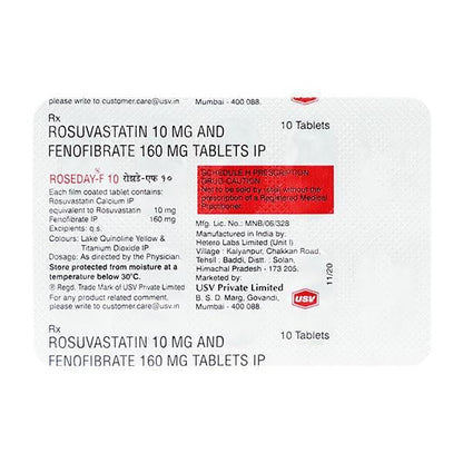 Roseday F 10mg Tablet 10'S