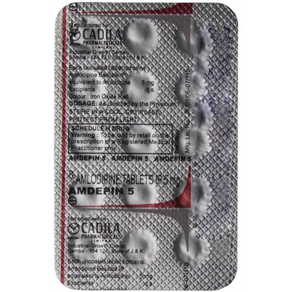 AMDEPIN 5 Tablet 10's