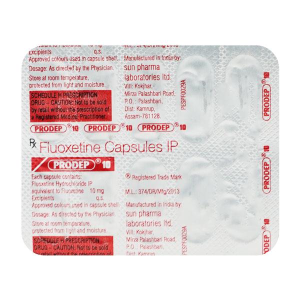 Prodep 10mg Capsule 10'S