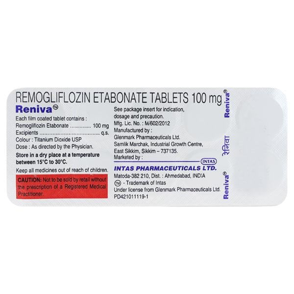 RENIVA 100 Tablet 10's