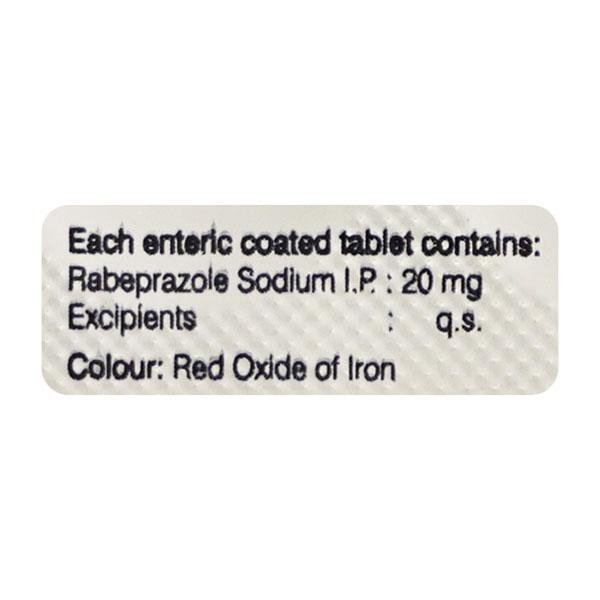Rabipot 20mg Tablet 10'S