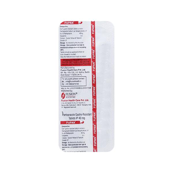 FUPAN 40mg Tablet 10's