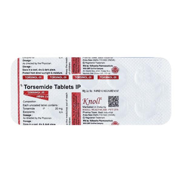 TORSINOL 20 Tablet 10's