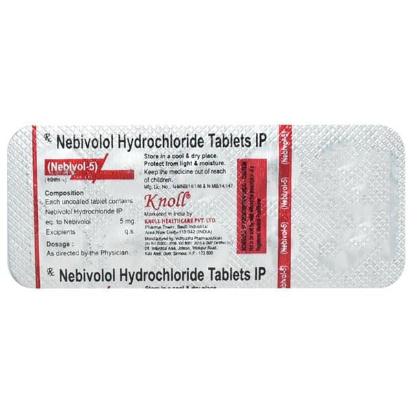 NEBIVOL 5mg Tablet 10's