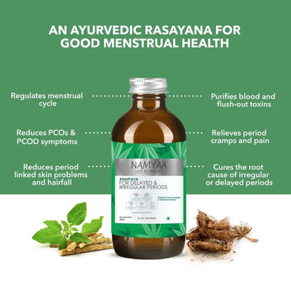 Namyaa Anartava Syrup for Delayed & Irregular Periods