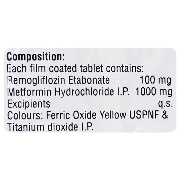 REMO M 1000mg Tablet 10's