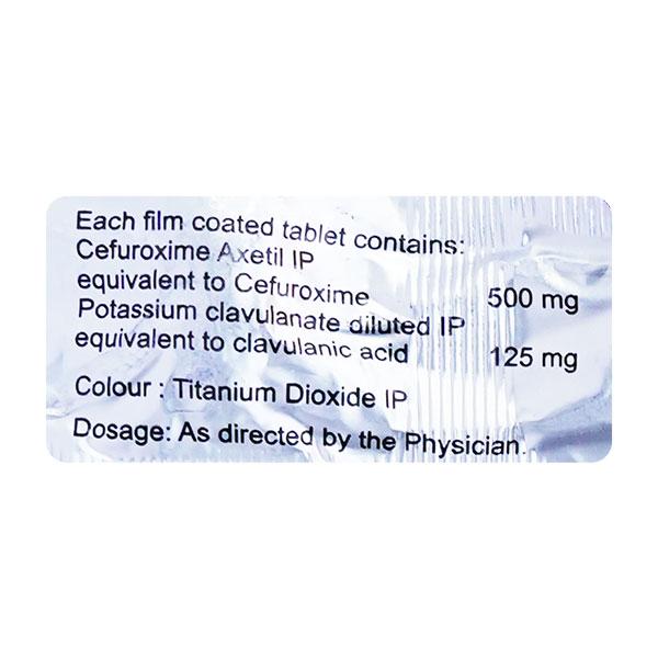 ORATIL CV 500mg Tablet 10's