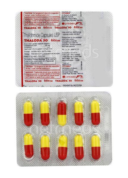 Thaloda 50mg Capsule 10'S