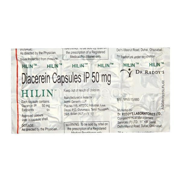 Hilin 50mg Capsule 10'S