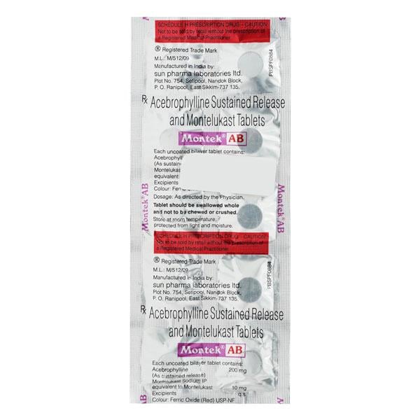 Montek AB Tablet 10'S