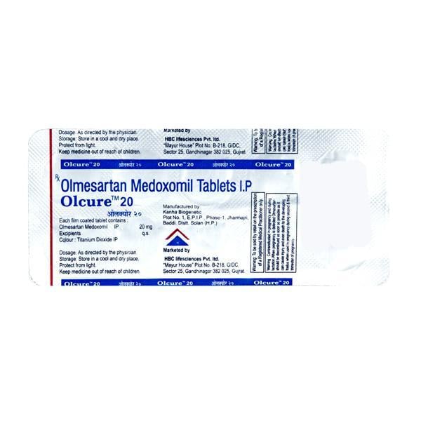 Olcure 20mg Tablet 10'S