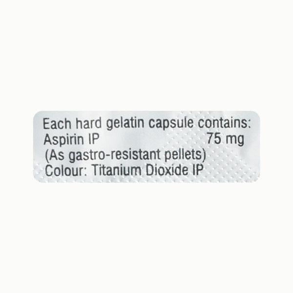 Rosumac Asp 10/75mg Capsule 10'S