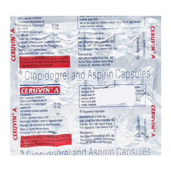 Ceruvin A Capsule 15'S