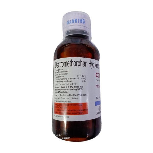 CODISTAR DX SUGAR FREE Cough Syrup 100ml