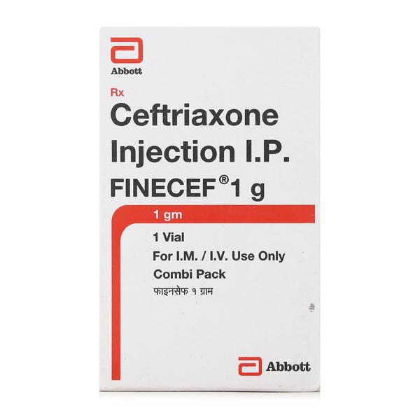 Finecef 1gm Injection 1's