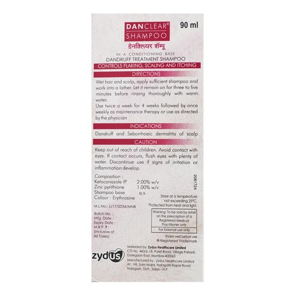 Danclear Shampoo 90ml