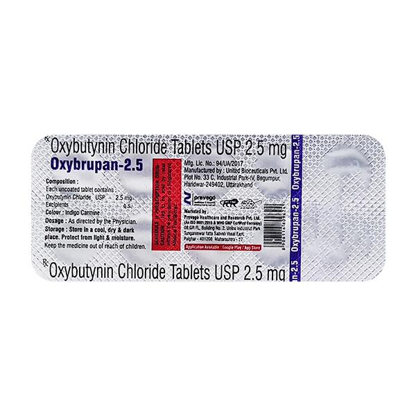 OXYBRUPAN 2.5 Tablet 10's