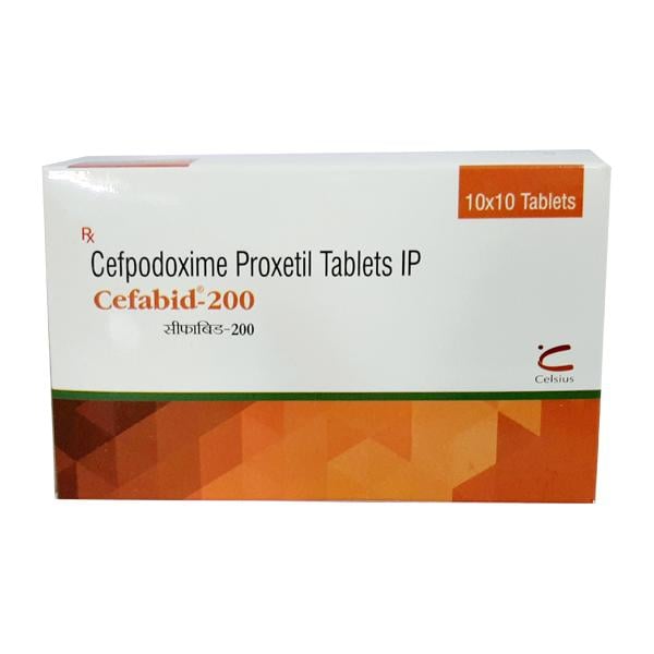 CEFABID 200 Tablet 10's
