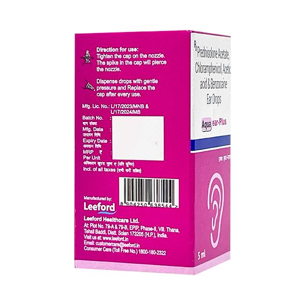 AQUA EAR PLUS Ear Drops 5ml