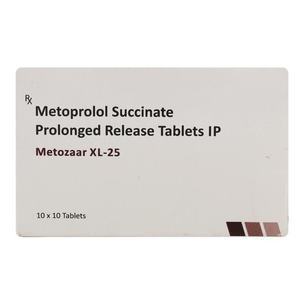 Metozaar XL 25mg Tablet 10'S