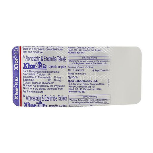 Xtor EZ 10mg Tablet 10'S