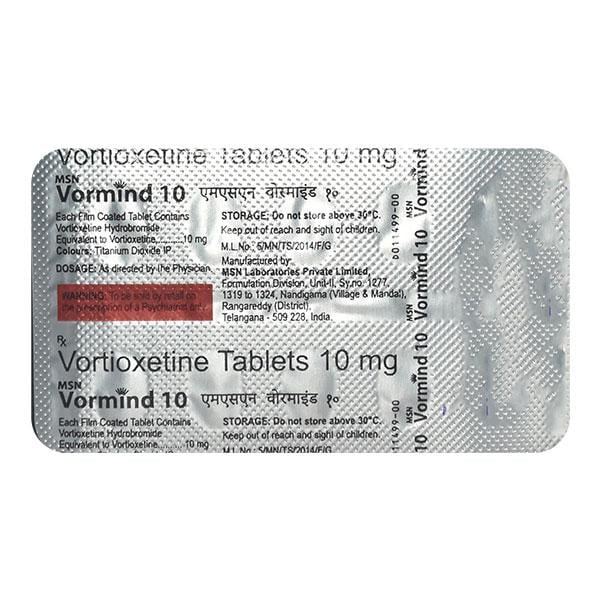 VORMIND 10 Tablet 10's